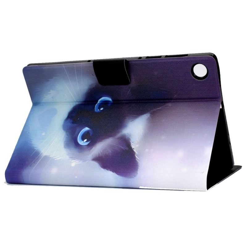 Fodral Samsung Galaxy Tab A8 (2021) Blue Eyes Cat