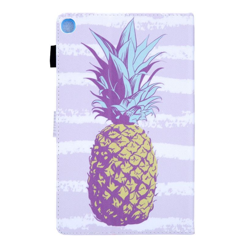 Fodral Samsung Galaxy Tab A8 (2021) Pineapple Design