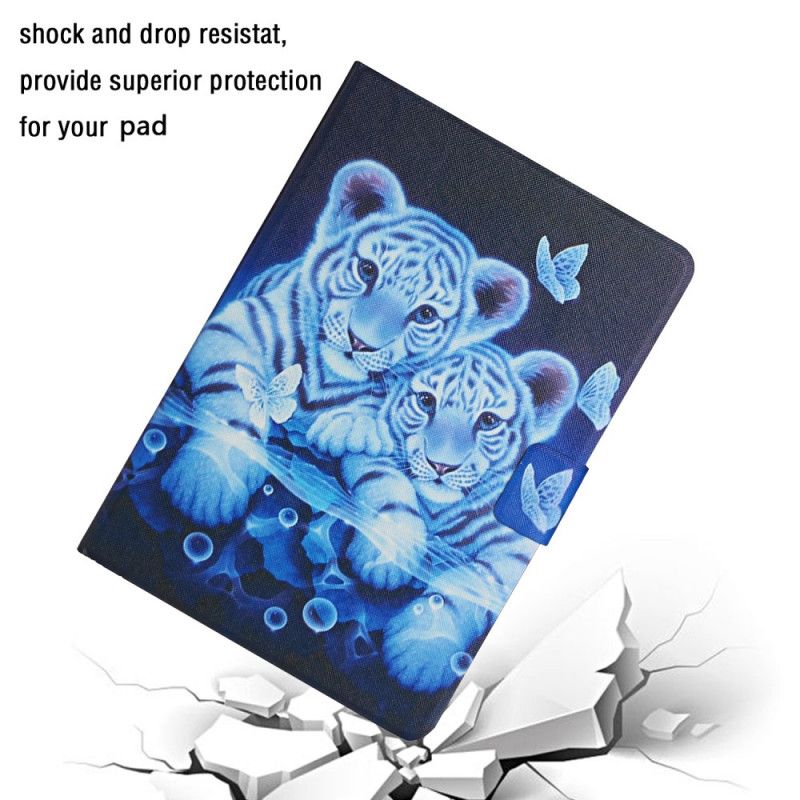 Fodral Samsung Galaxy Tab A8 (2021) Tigers