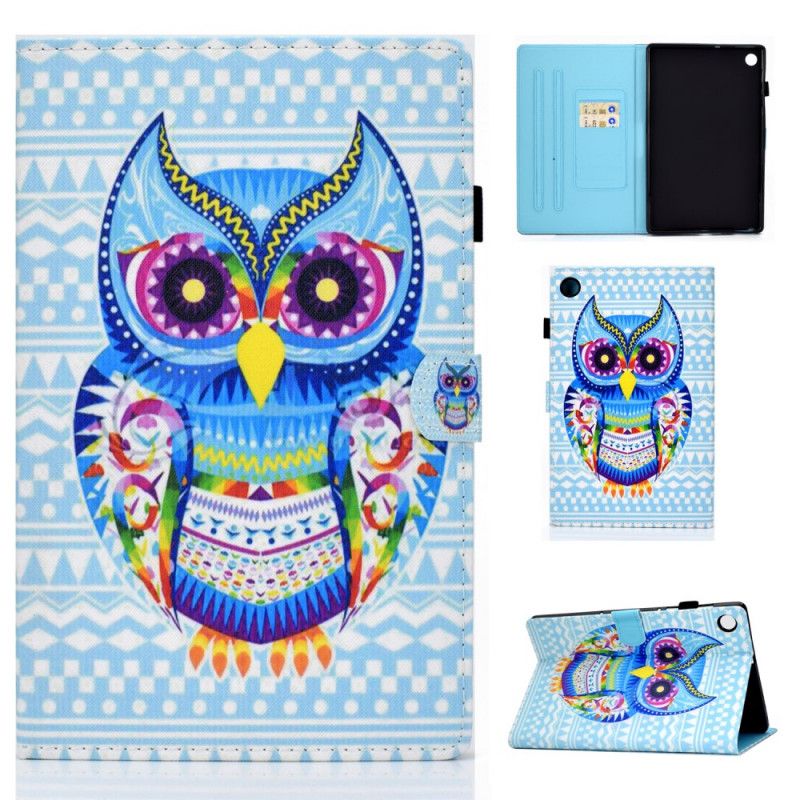 Fodral Samsung Galaxy Tab A8 (2021) Tribal Owl