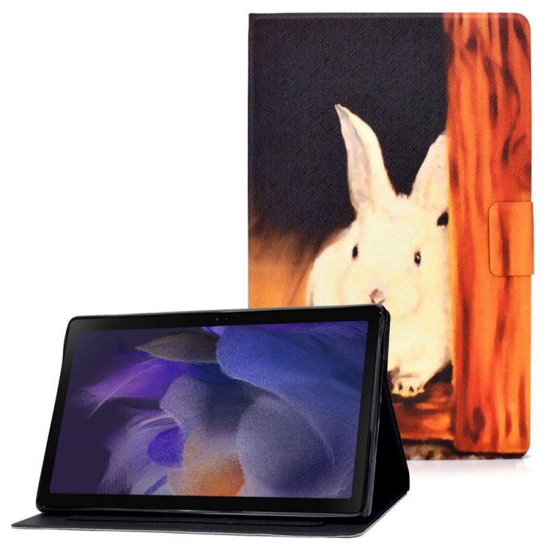 Läderfodral Samsung Galaxy Tab A8 Telefonfodral (2021) Kanin