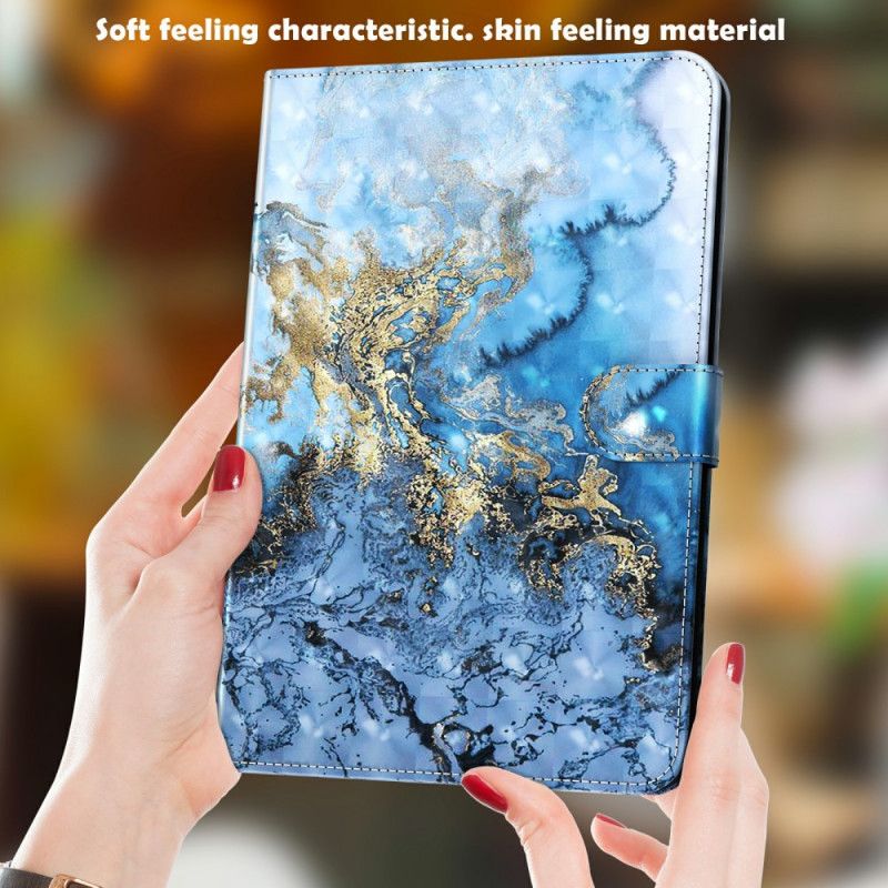 Läderfodral Samsung Galaxy Tab A8 Telefonfodral (2021) Marmor