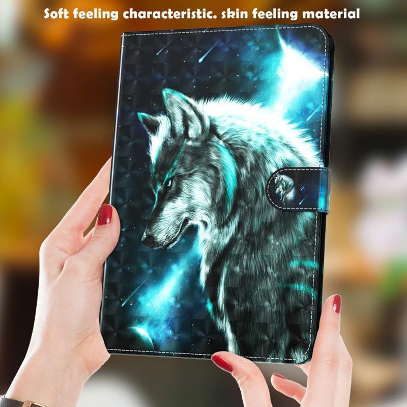 Läderfodral Samsung Galaxy Tab A8 Telefonfodral (2021) Vild Varg