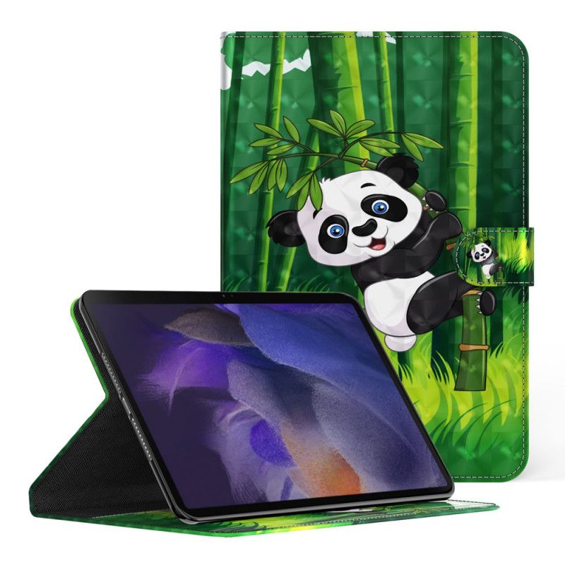 Läderskal Fodral Samsung Galaxy Tab A8 (2021) Panda