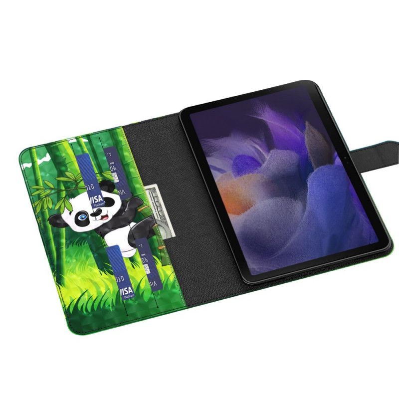 Läderskal Fodral Samsung Galaxy Tab A8 (2021) Panda