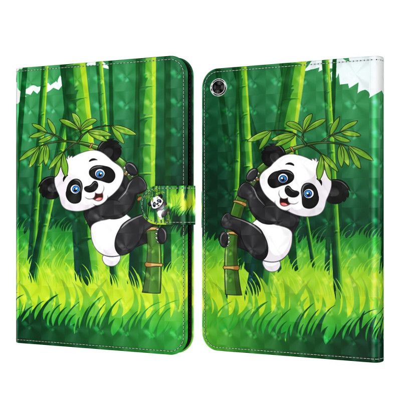 Läderskal Fodral Samsung Galaxy Tab A8 (2021) Panda