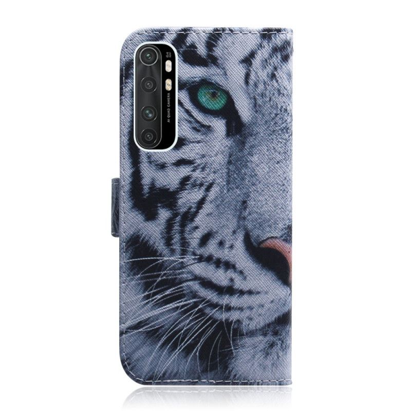 Fodral för Xiaomi Mi Note 10 Lite Tiger Ansikte