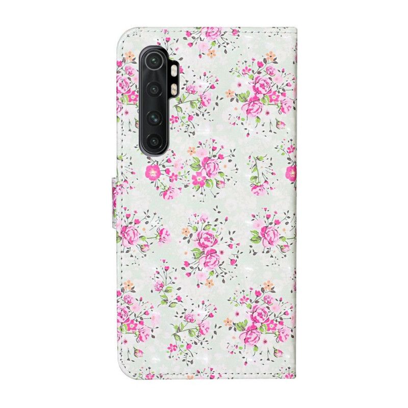 Fodral Xiaomi Mi Note 10 Lite Blommor För Frihetsdesign