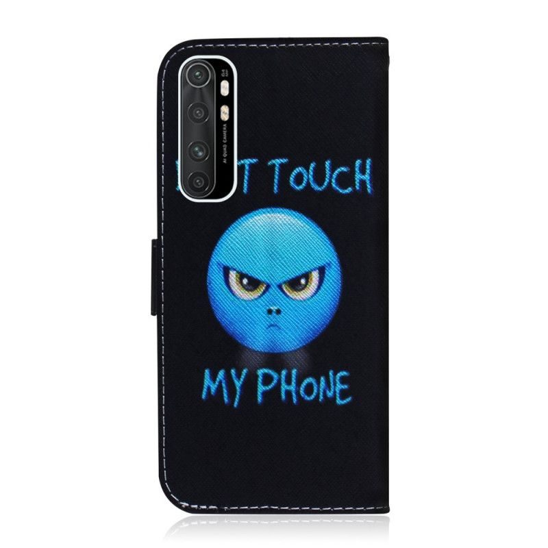 Läderskal Xiaomi Mi Note 10 Lite Emoji-Telefon