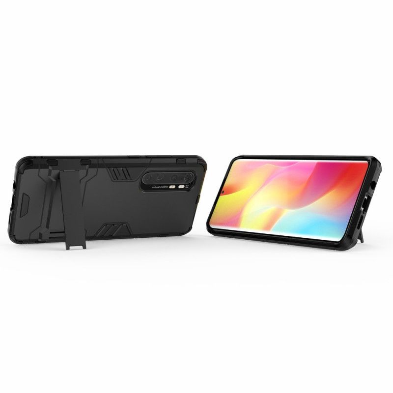 Skal för Xiaomi Mi Note 10 Lite Svart Ultrabeständig Tunga
