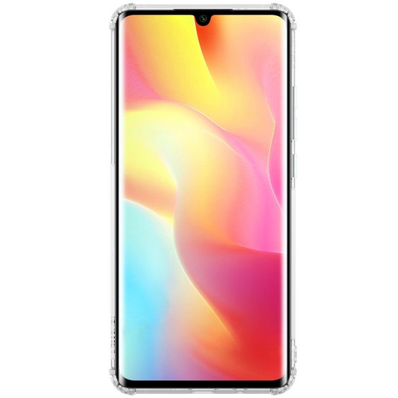 Skal Xiaomi Mi Note 10 Lite Grå Förstärkt Transparent Nillkin