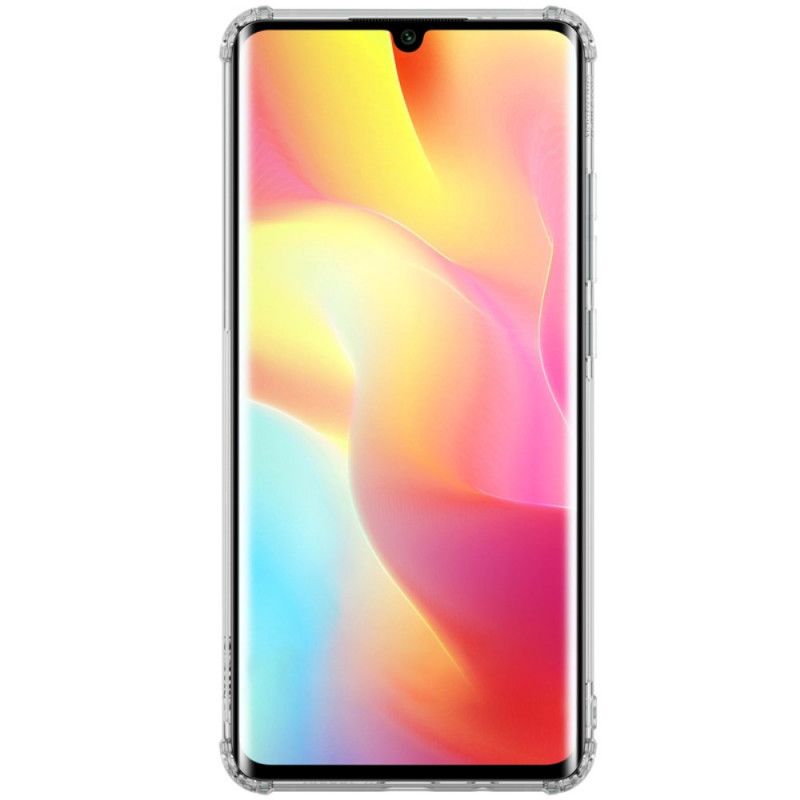 Skal Xiaomi Mi Note 10 Lite Grå Förstärkt Transparent Nillkin