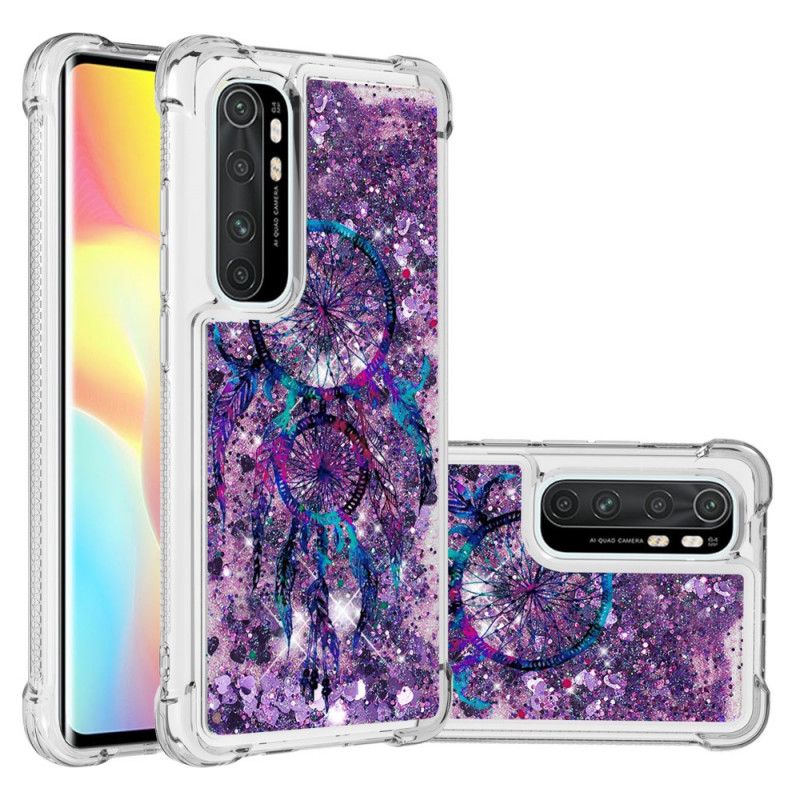 Skal Xiaomi Mi Note 10 Lite Mobilskal Glitter Drömfångare