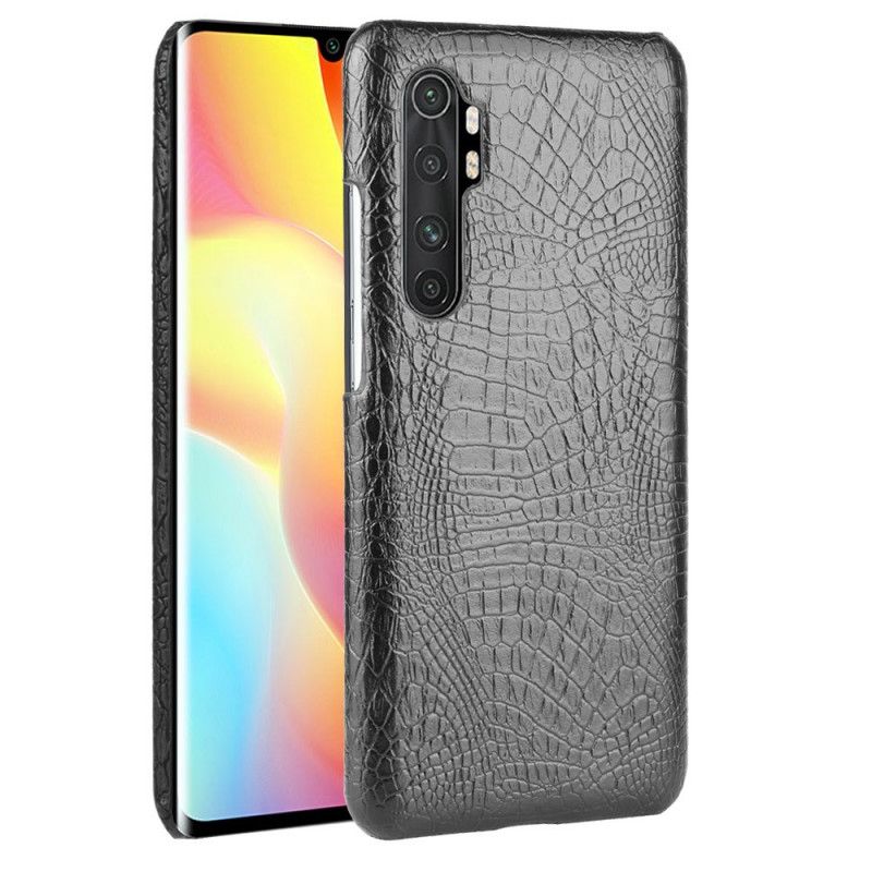 Skal Xiaomi Mi Note 10 Lite Svart Krokodilhudstil