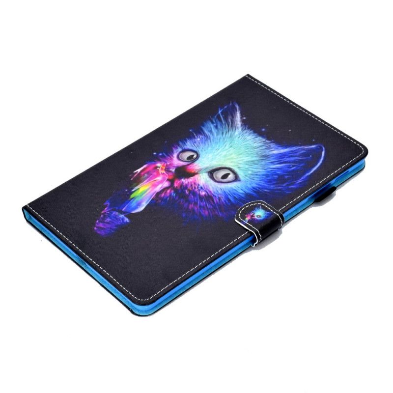 Fodral för Samsung Galaxy Tab S6 Lite Psykokatt