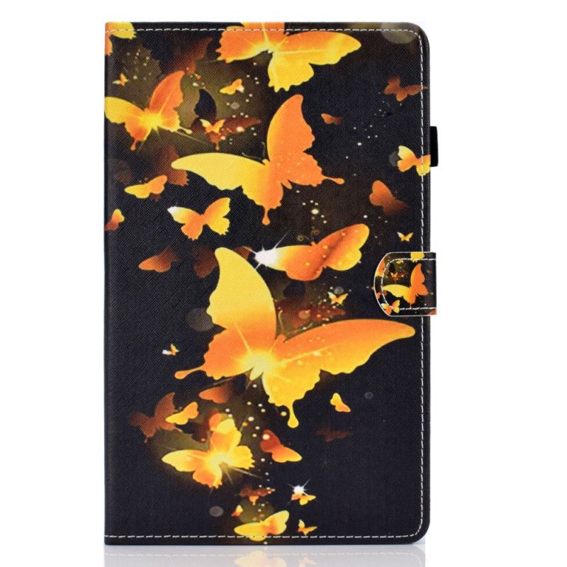 Fodral för Samsung Galaxy Tab S6 Lite Svart Unika Fjärilar