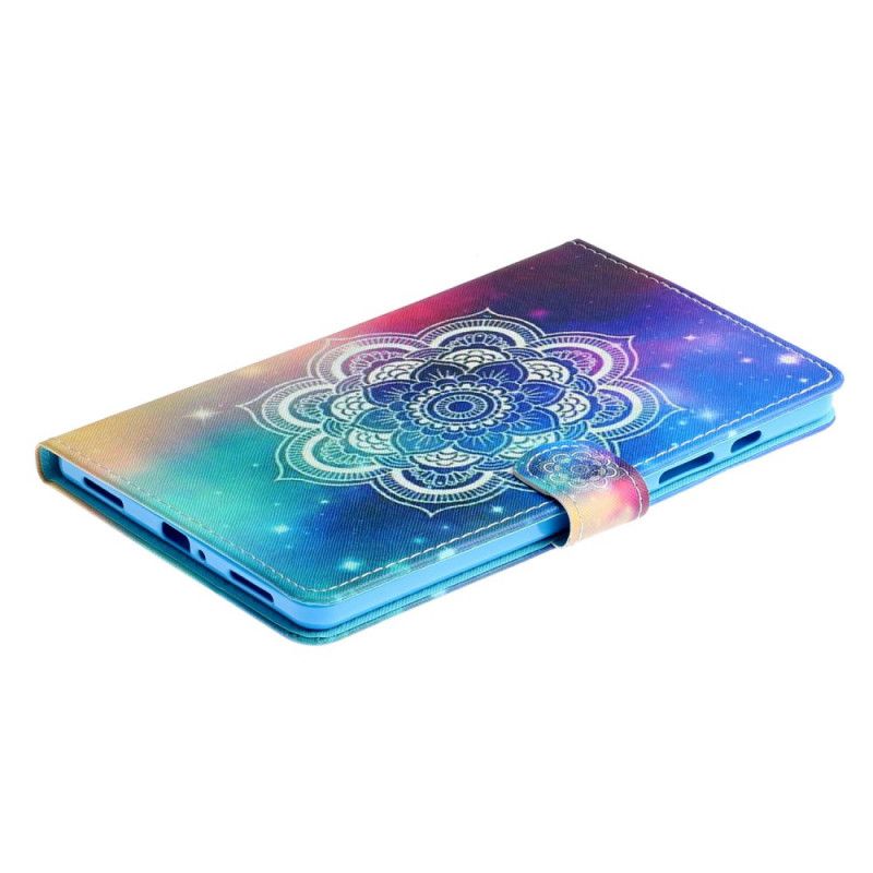 Fodral Samsung Galaxy Tab S6 Lite Svart Mandala-Serien