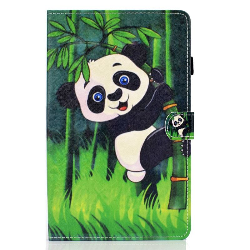 Läderskal Samsung Galaxy Tab S6 Lite Panda