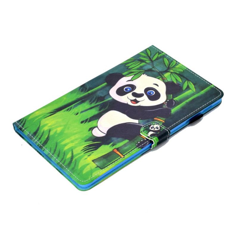 Läderskal Samsung Galaxy Tab S6 Lite Panda