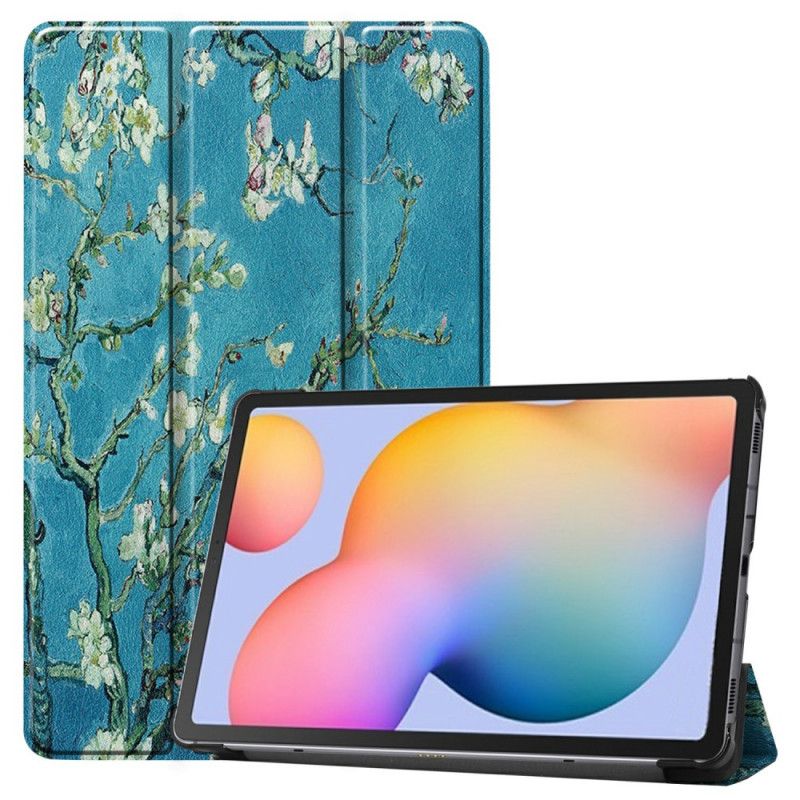 Smart Fodral Samsung Galaxy Tab S6 Lite Blommande Grenar