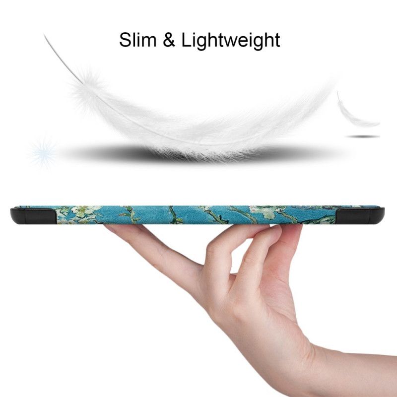 Smart Fodral Samsung Galaxy Tab S6 Lite Blommande Grenar