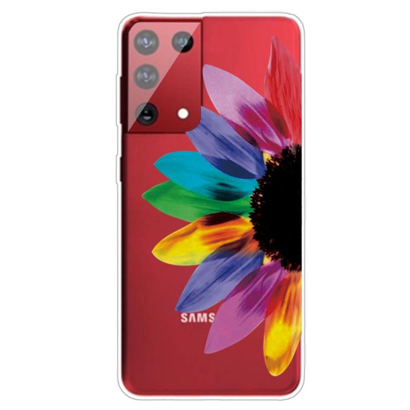 Skal Samsung Galaxy S21 Ultra 5G Färgad Blomma