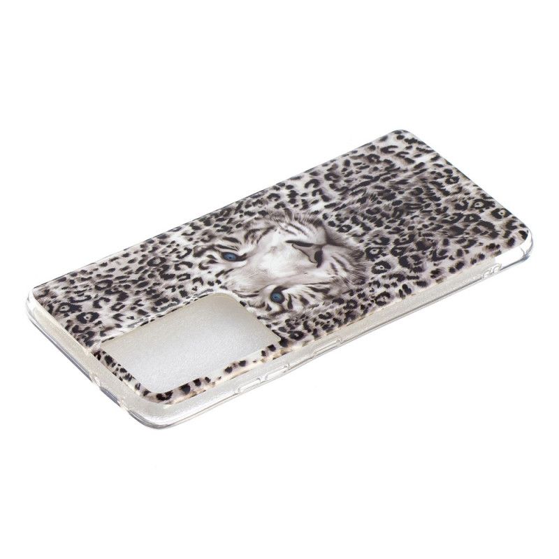 Skal Samsung Galaxy S21 Ultra 5G Fluorescerande Leopard