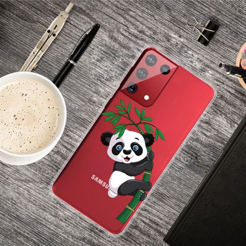 Skal Samsung Galaxy S21 Ultra 5G Panda På Bambu