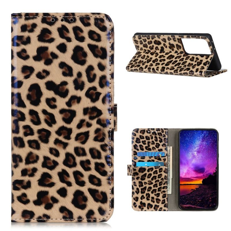 Skyddsfodral Samsung Galaxy S21 Ultra 5G Enkel Leopard