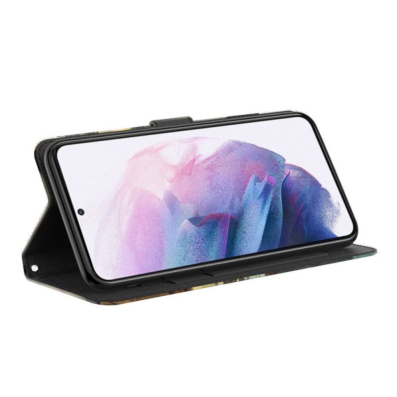 Fodral Samsung Galaxy A13 5g Marmordesign Med Snodd