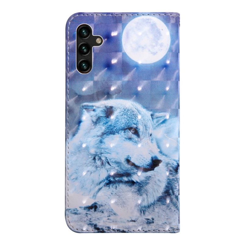 Fodral Samsung Galaxy A13 5g Moonlight Wolf