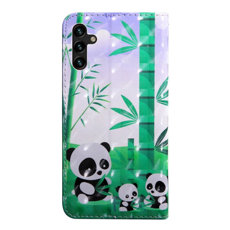 Fodral Samsung Galaxy A13 5g Panda Family