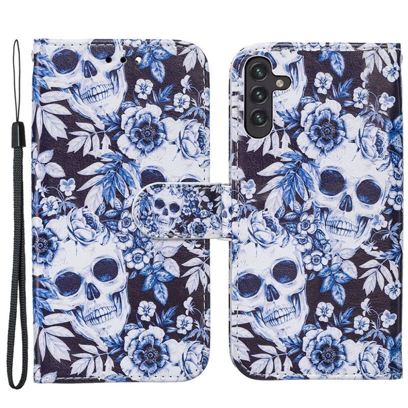 Fodral Samsung Galaxy A13 5g Retro Skulls