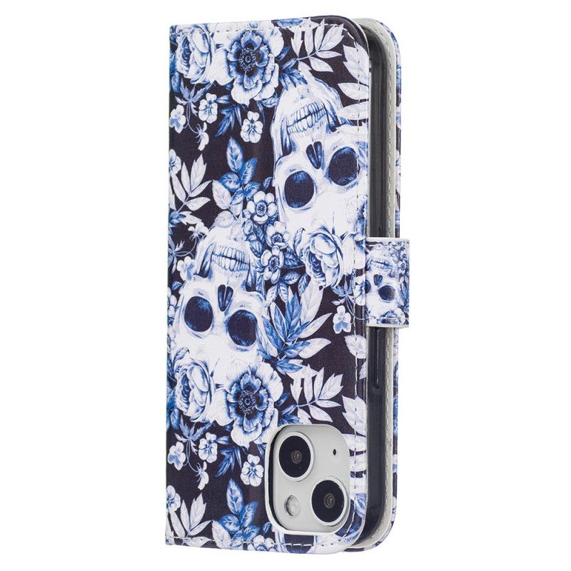 Fodral Samsung Galaxy A13 5g Retro Skulls