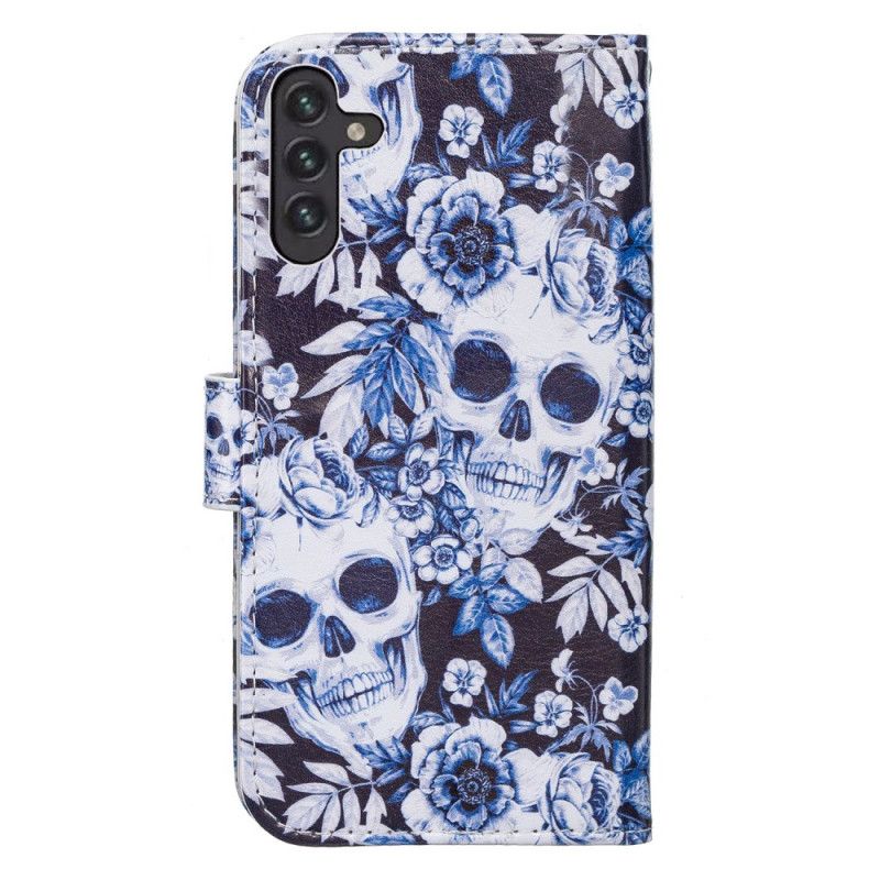 Fodral Samsung Galaxy A13 5g Retro Skulls