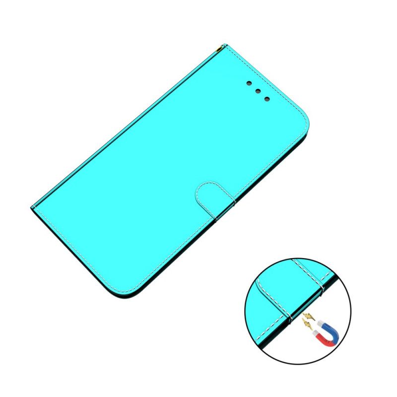 Fodral Samsung Galaxy A13 5g Spegelskydd I Konstläder