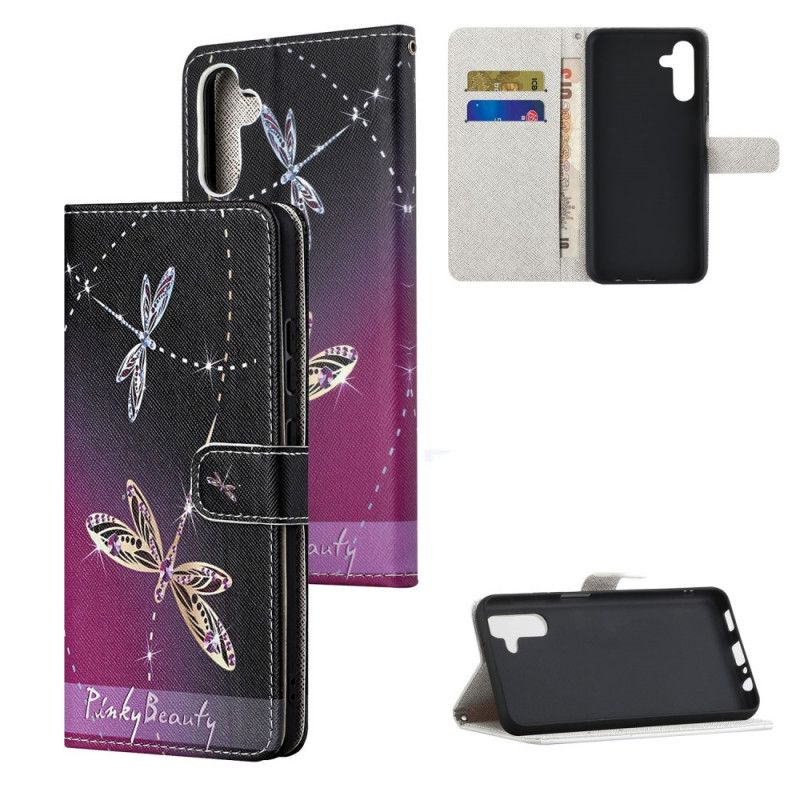 Fodral Samsung Galaxy A13 5g Strappy Dragonflies