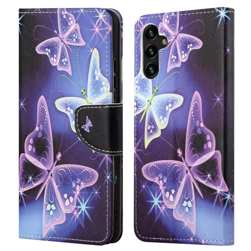 Fodral Samsung Galaxy A13 5g Suveräna Fjärilar