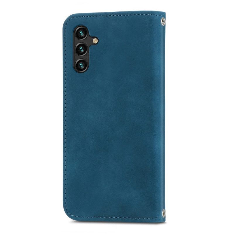 Folio-fodral För Samsung Galaxy A13 5g Skin-touch Vintage Design