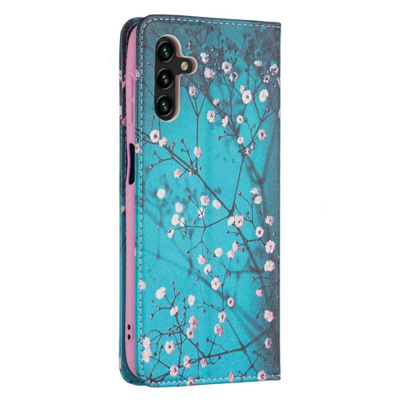 Folio-fodral Samsung Galaxy A13 5g Telefonfodral Blommande Grenar