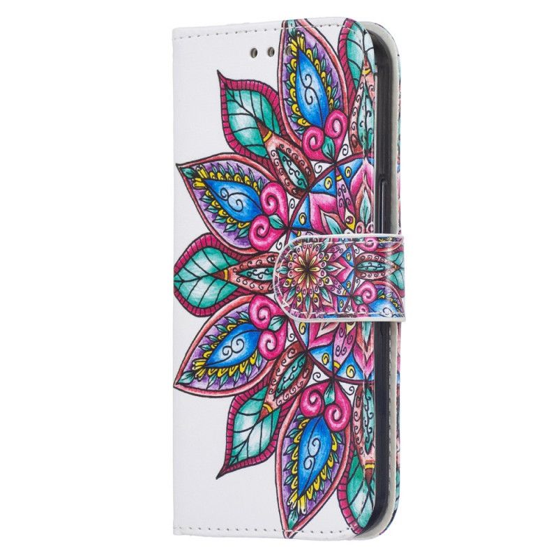 Läderfodral Samsung Galaxy A13 5g Telefonfodral Drawn Mandala