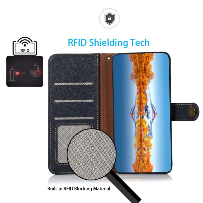 Läderfodral Samsung Galaxy A13 5g Telefonfodral Läderimitation Khazneh Rfid