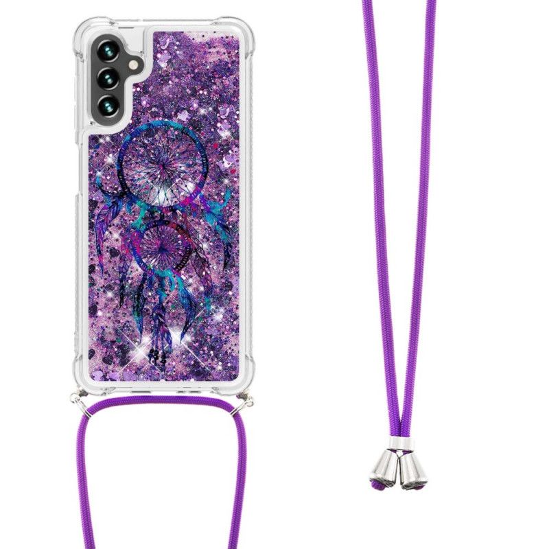 Skal För Samsung Galaxy A13 5g Glitter Drawstring Dream Catcher