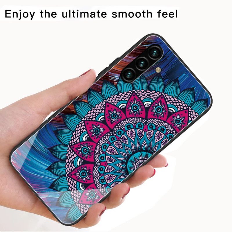 Skal Samsung Galaxy A13 5g Mandala I Härdat Glas