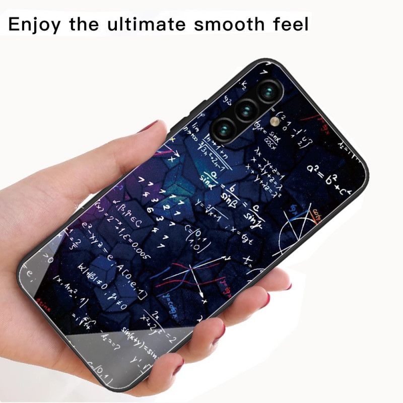 Skal Samsung Galaxy A13 5g Matematiska Beräkningar Av Härdat Glas