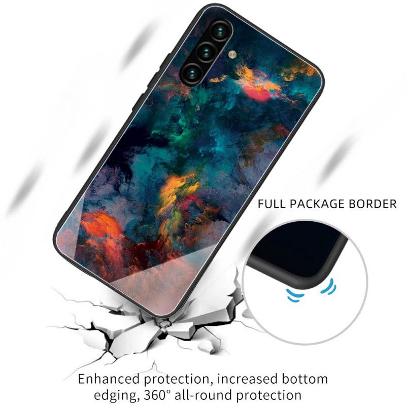 Skal Samsung Galaxy A13 5g Telefonfodral Himmelhärdat Glas