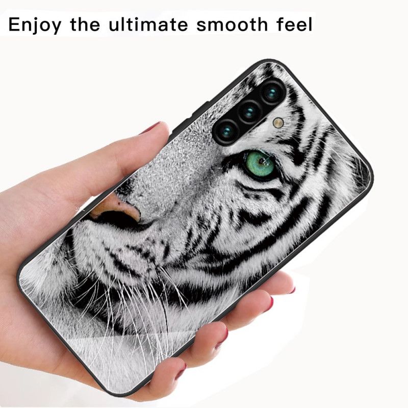 Skal Samsung Galaxy A13 5g Tiger I Härdat Glas