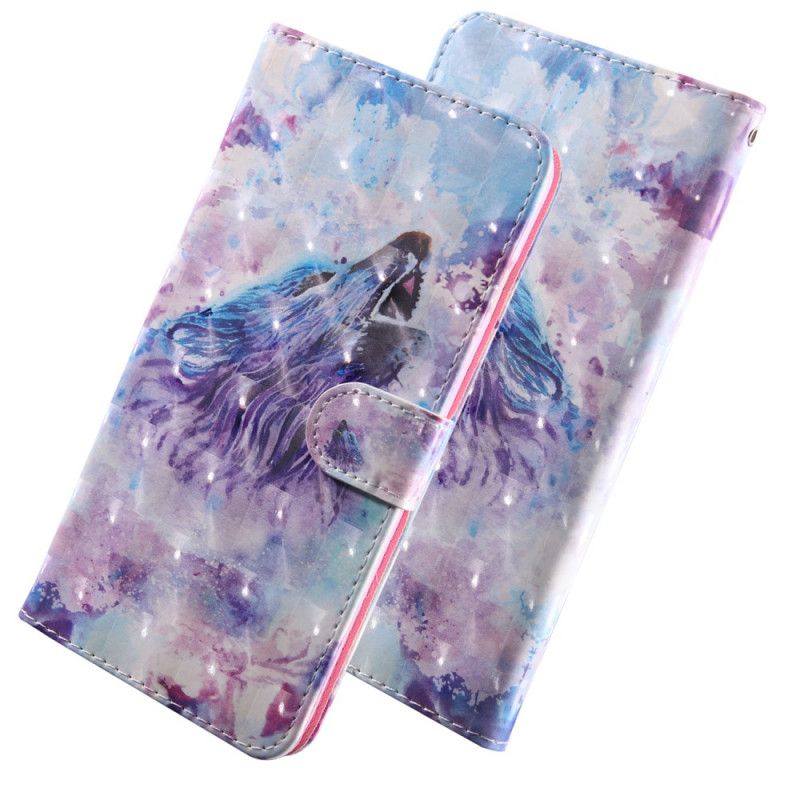 Skyddsfodral Samsung Galaxy A13 5g Wolf Watercolor