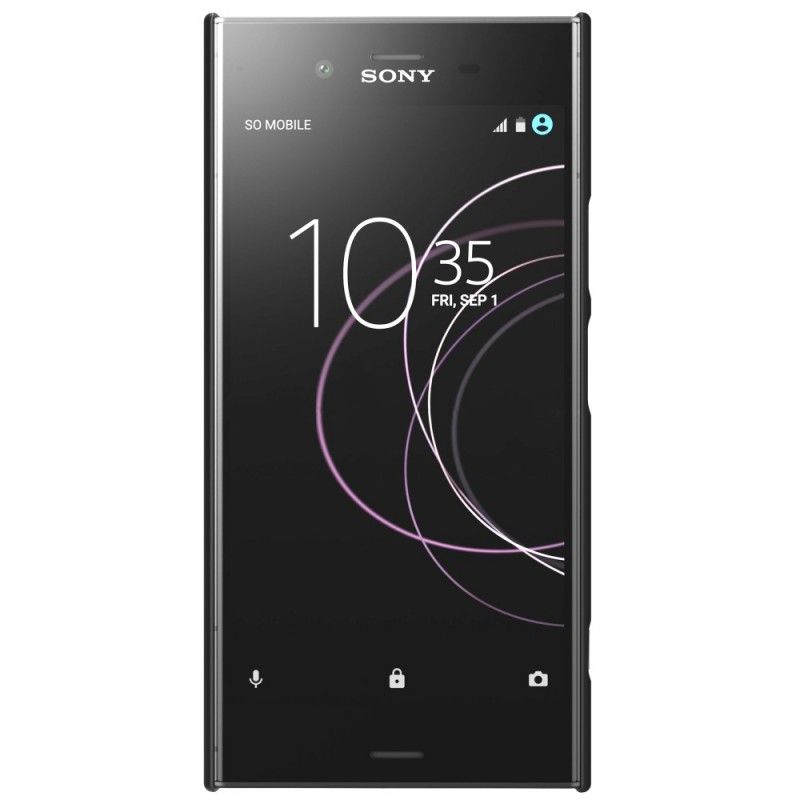 Skal Sony Xperia XZ1 Svart Styv Frostat Nillkin