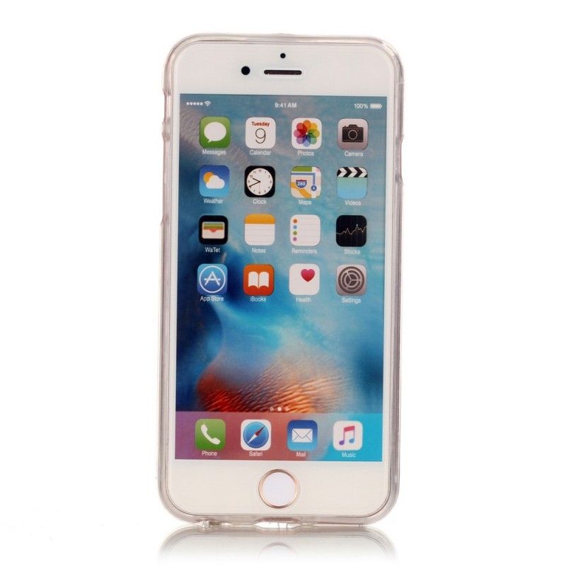 Skal iPhone 6 / 6S Mobilskal Transparent Blommande Träd